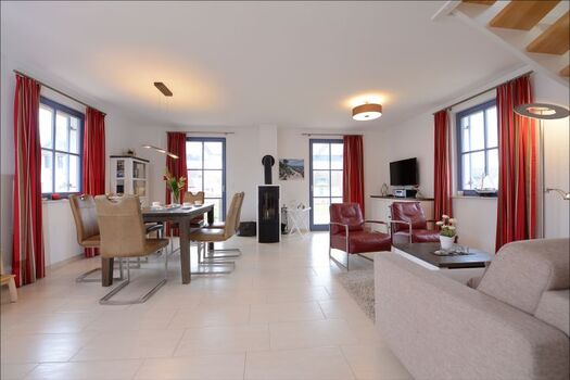 Offener Wohn- Essbereich