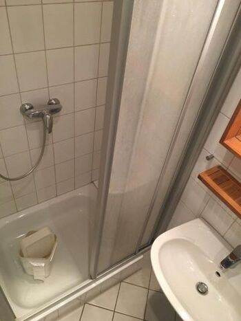 Nur Haare waschen ginge hier auch????????