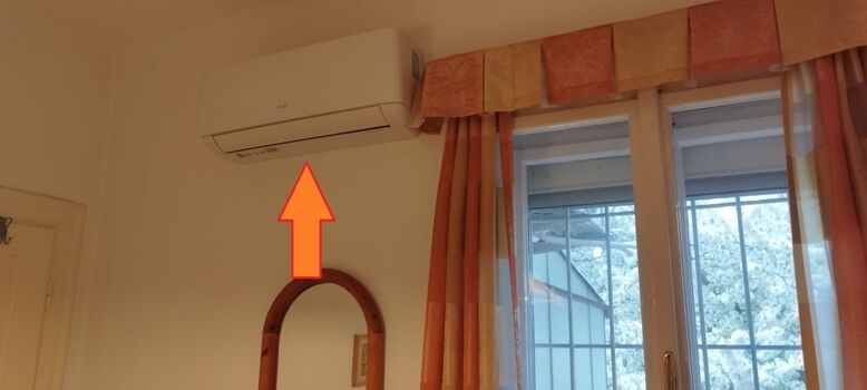 Klimaanlage im 2. Schlafzimmer