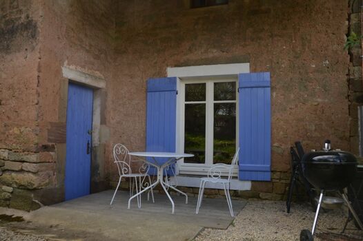 Der Grill steht bereit