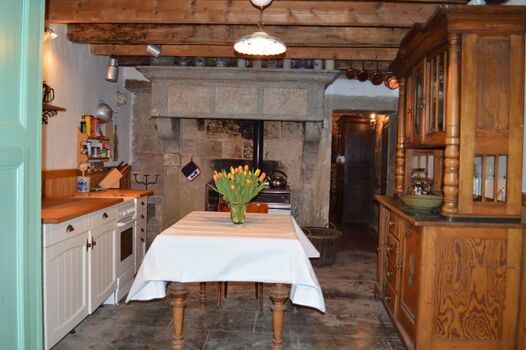 rustikale Küche
