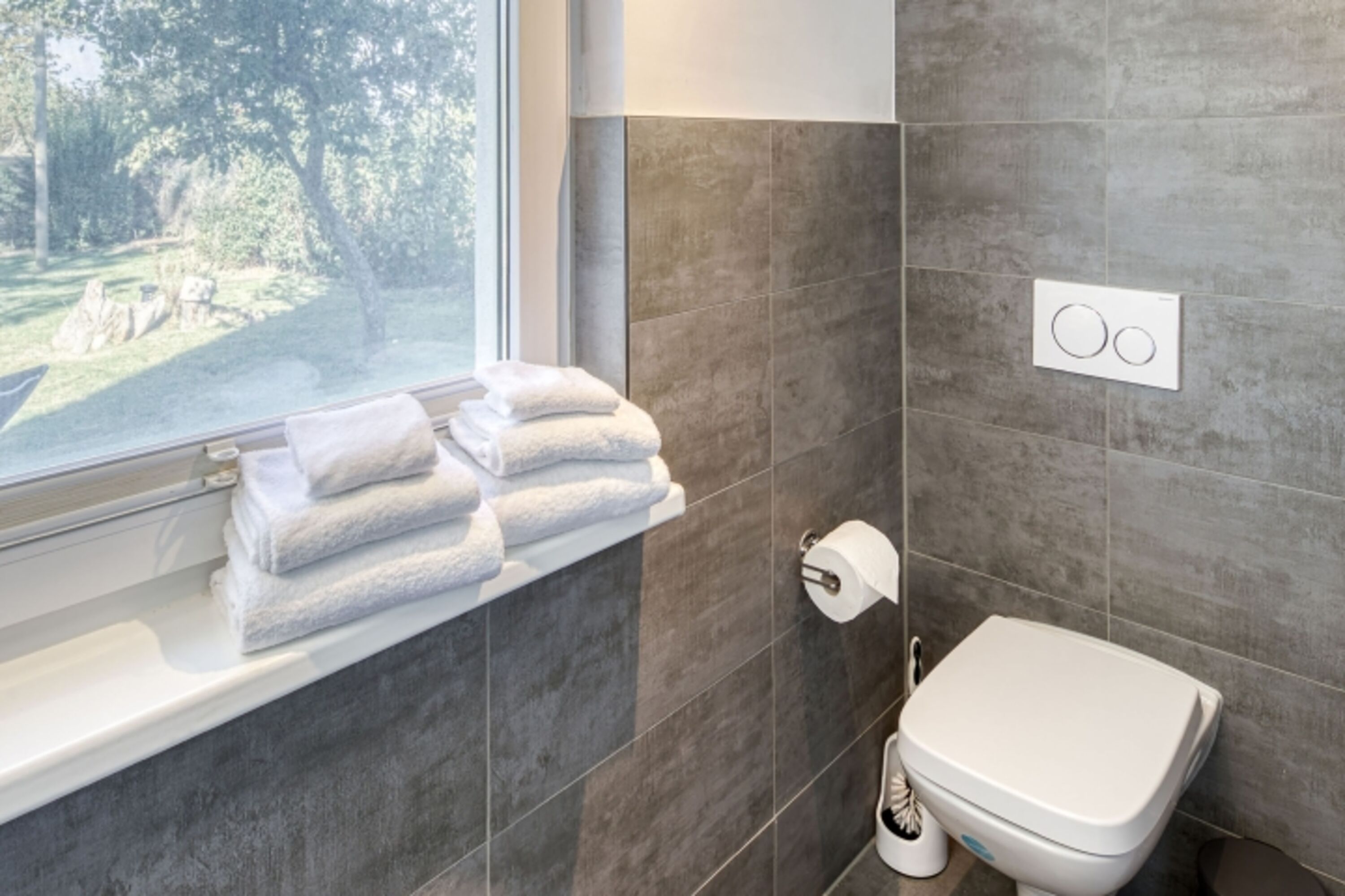 Badezimmer im Erdgeschoss