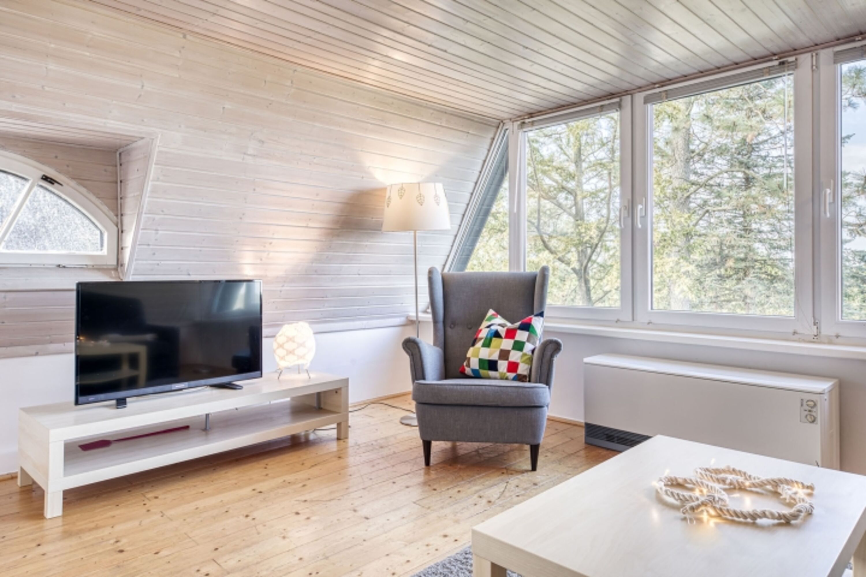 Wohnzimmer mit TV