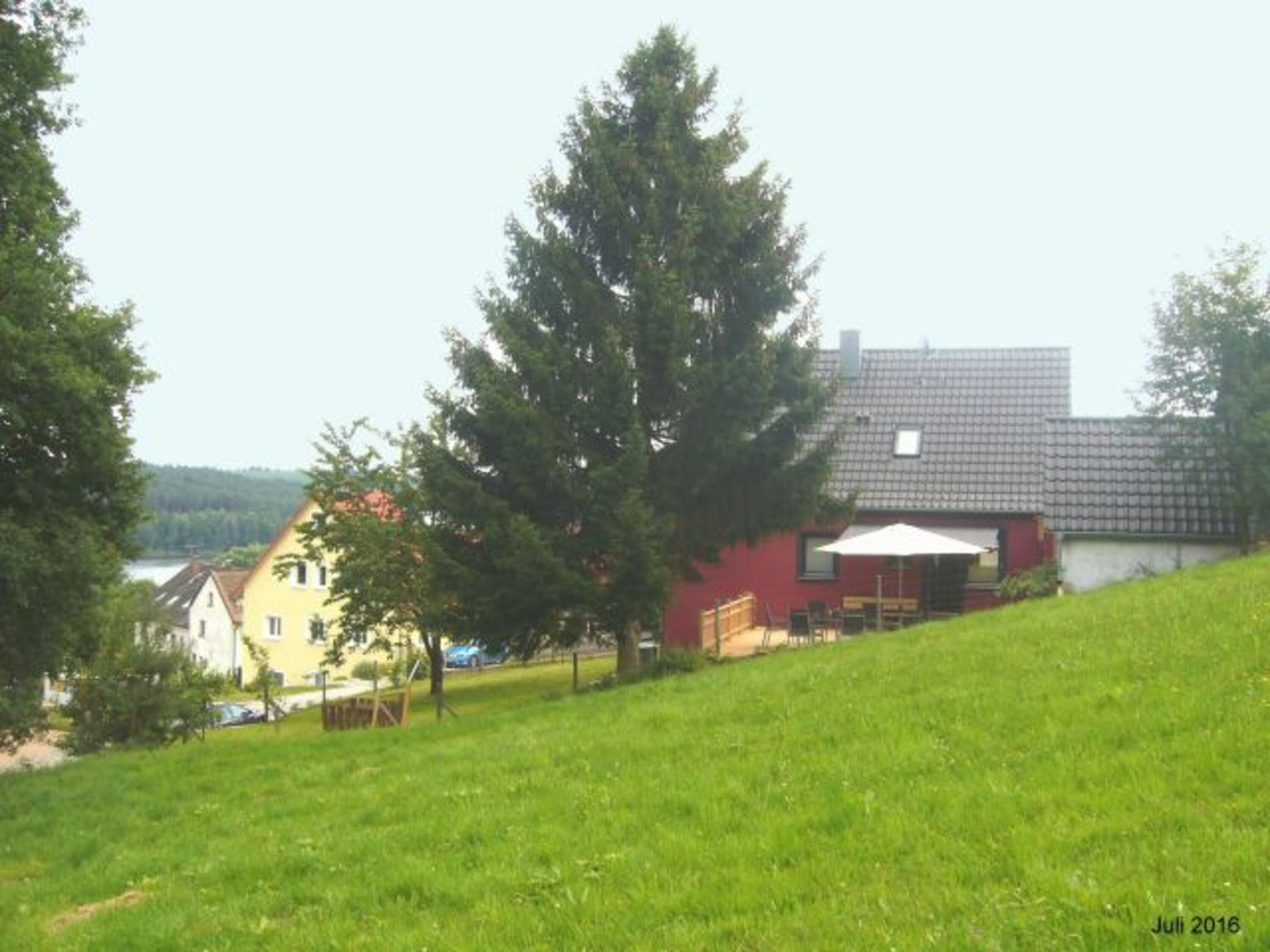 Haus Rückansicht
