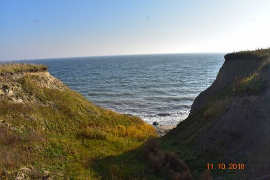 an der Schönhagener Steilküste