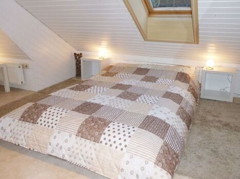 Schlafmöglichkeiten im Dachgeschoss