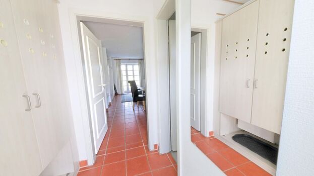 Der Flur des Studios