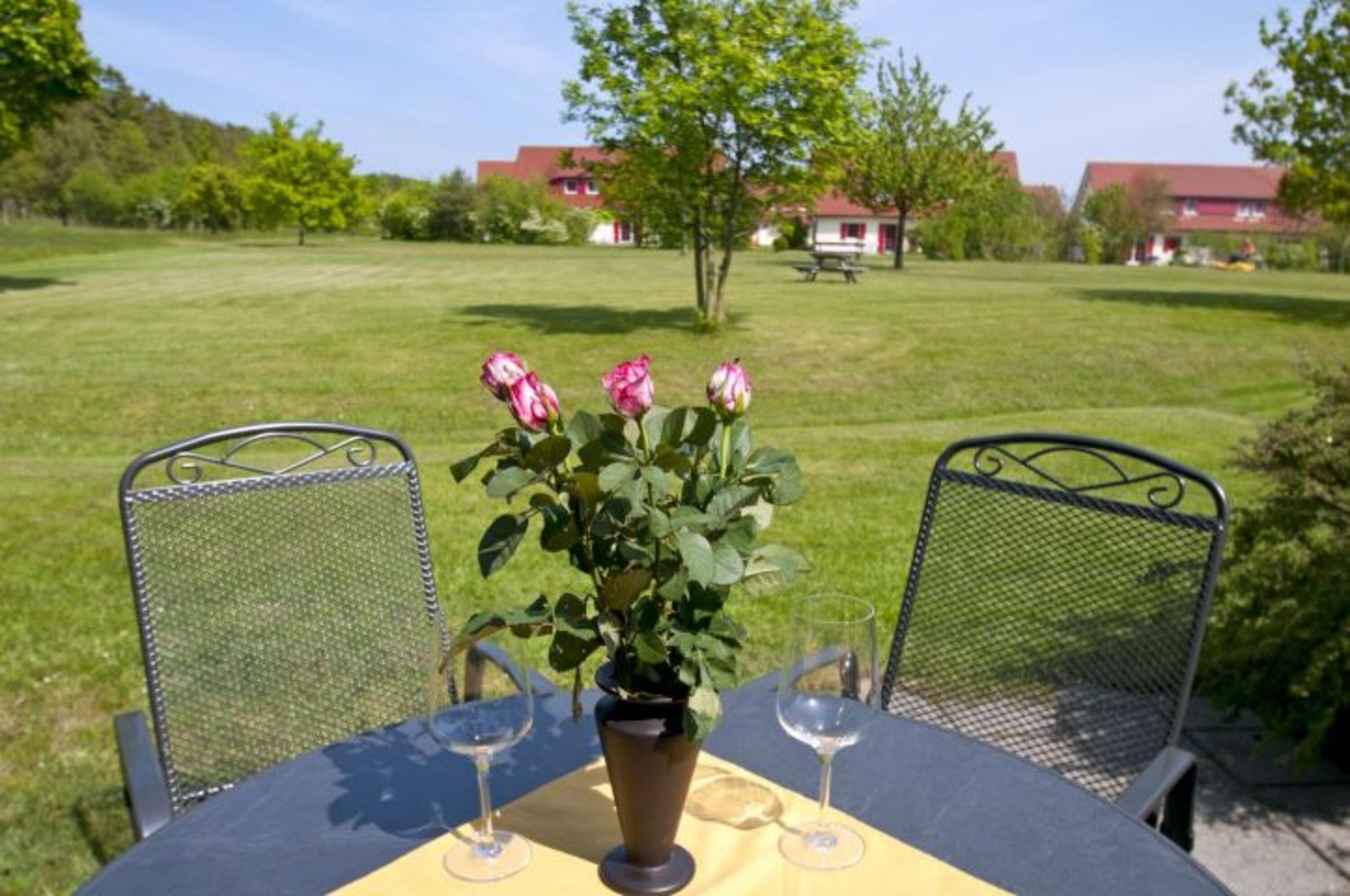Diese Terrasse gehört zu unserer Meerschwalbe.