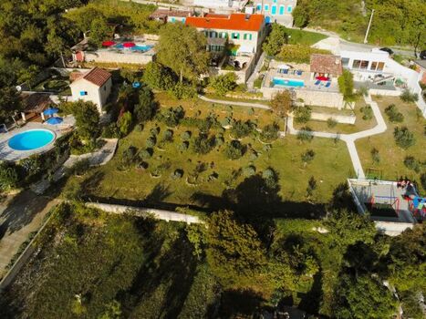 Vogelperspektive - Olivengarten