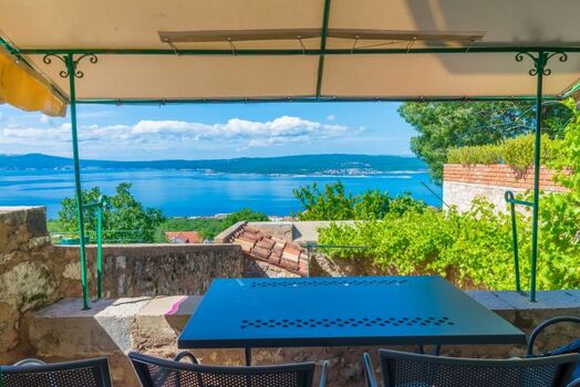 Villa Milka - Blick von der Veranda