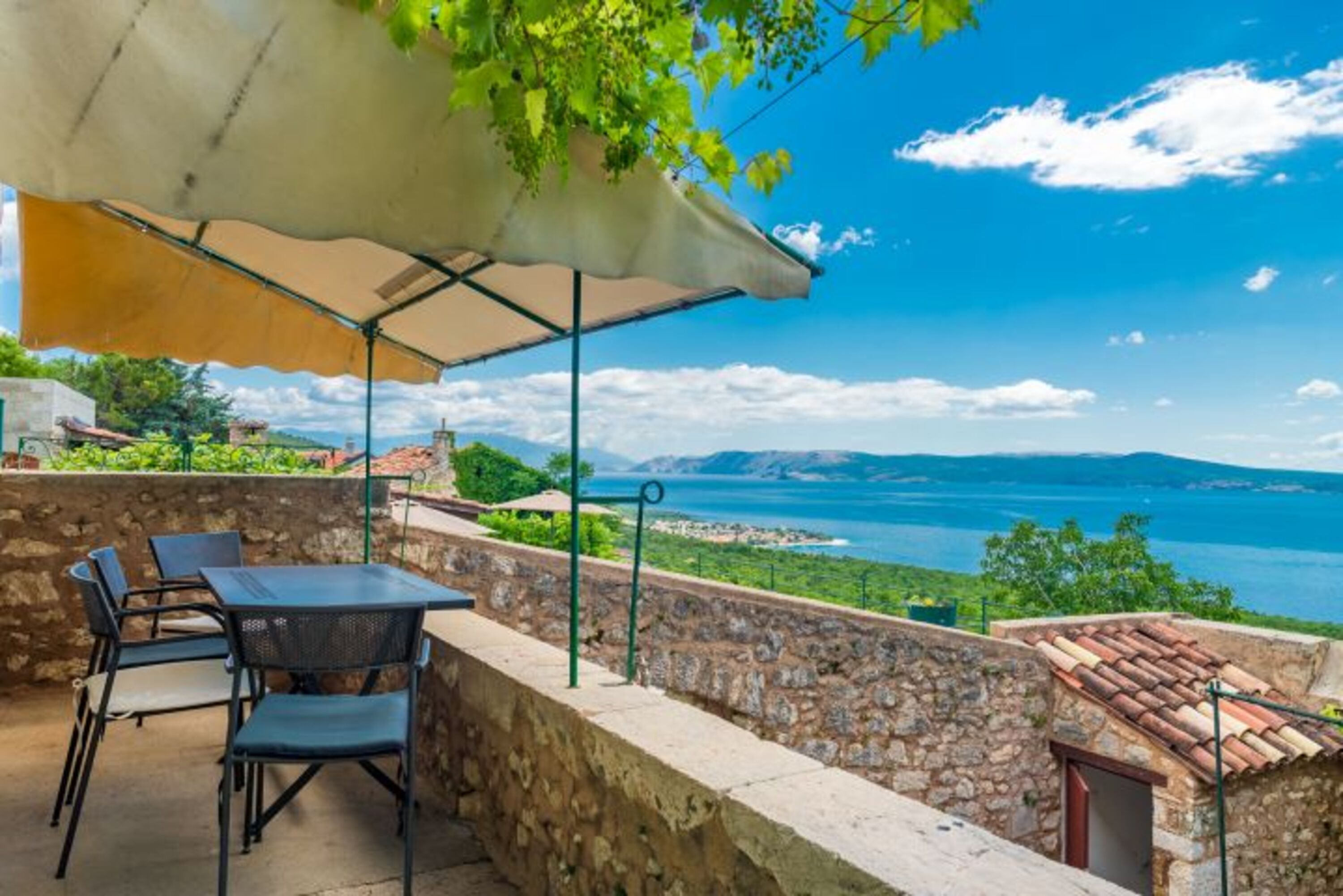 Villa Milka - Blick von der Veranda