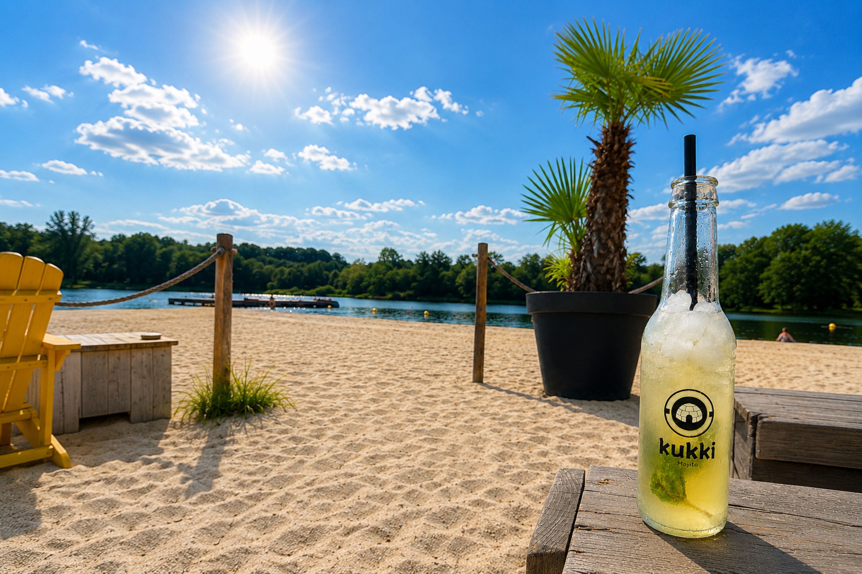 Strandbar auf dem Wällercamp