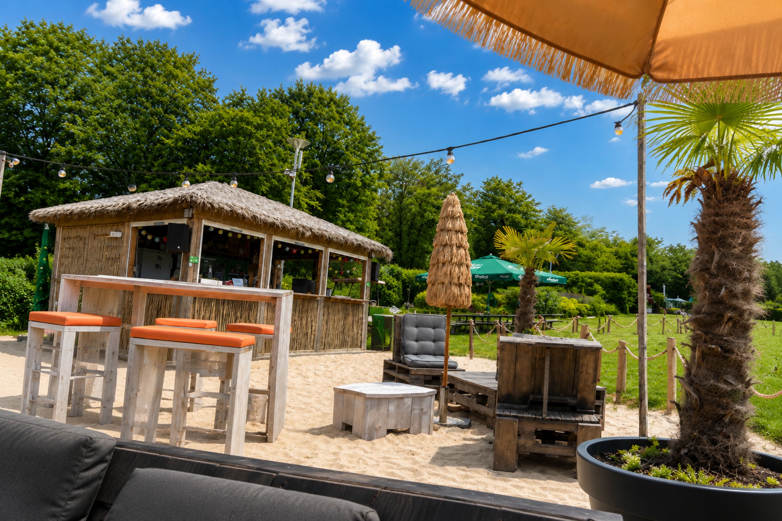 Strandbar auf dem Wällercamp