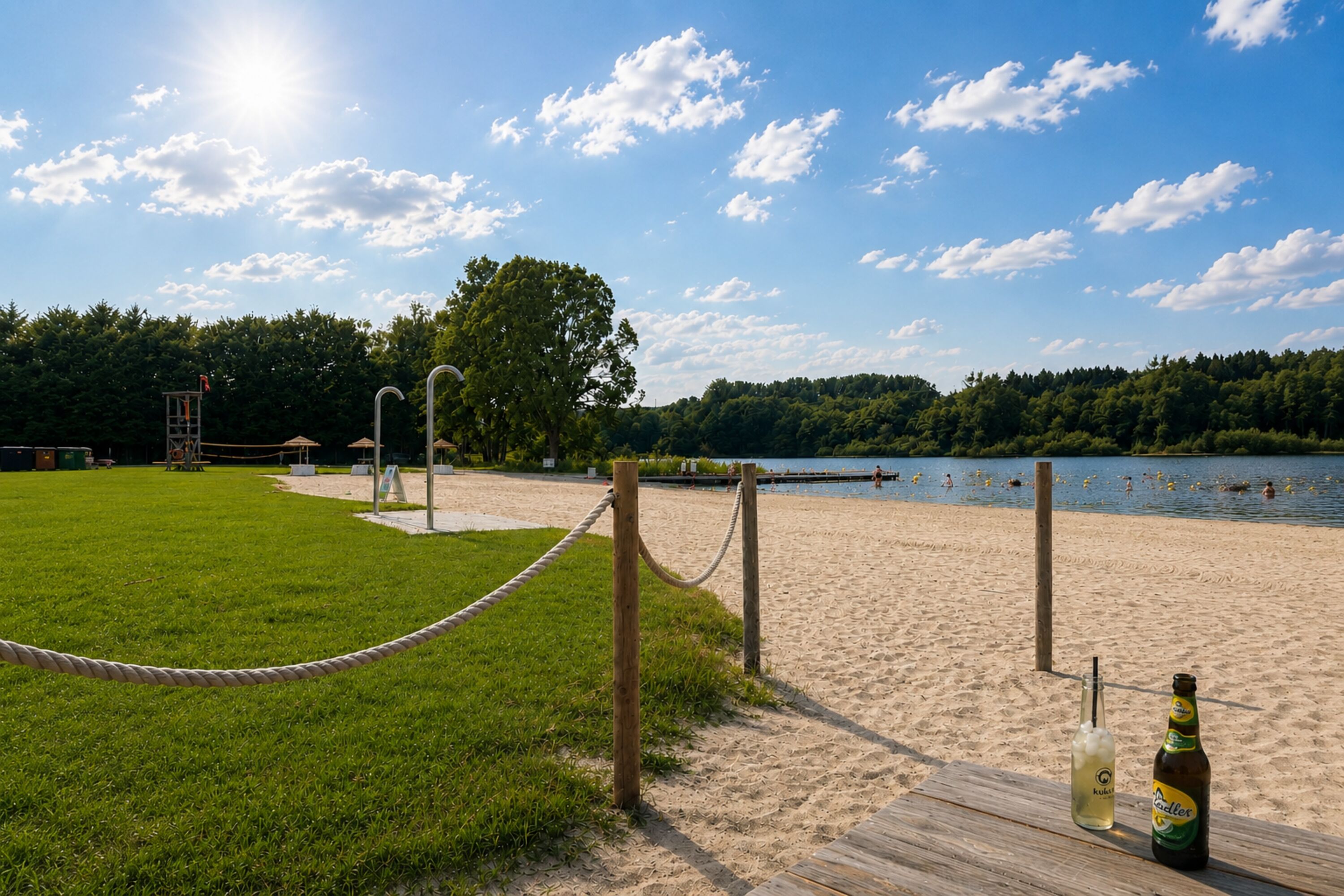 Strandbar auf dem Wällercamp
