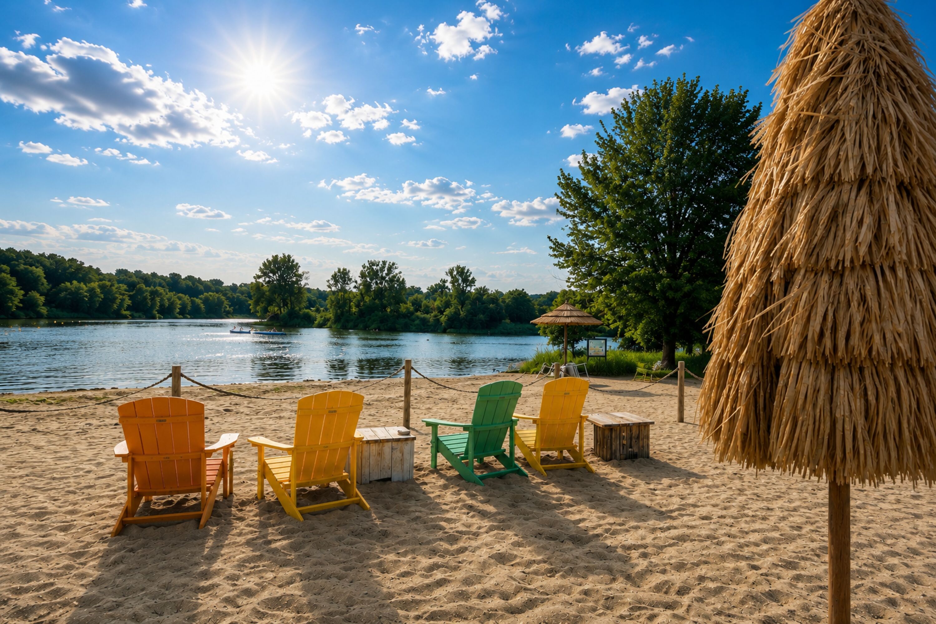 Strandbar auf dem Wällercamp