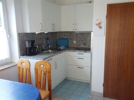 offene Küche zum Wohnzimmer