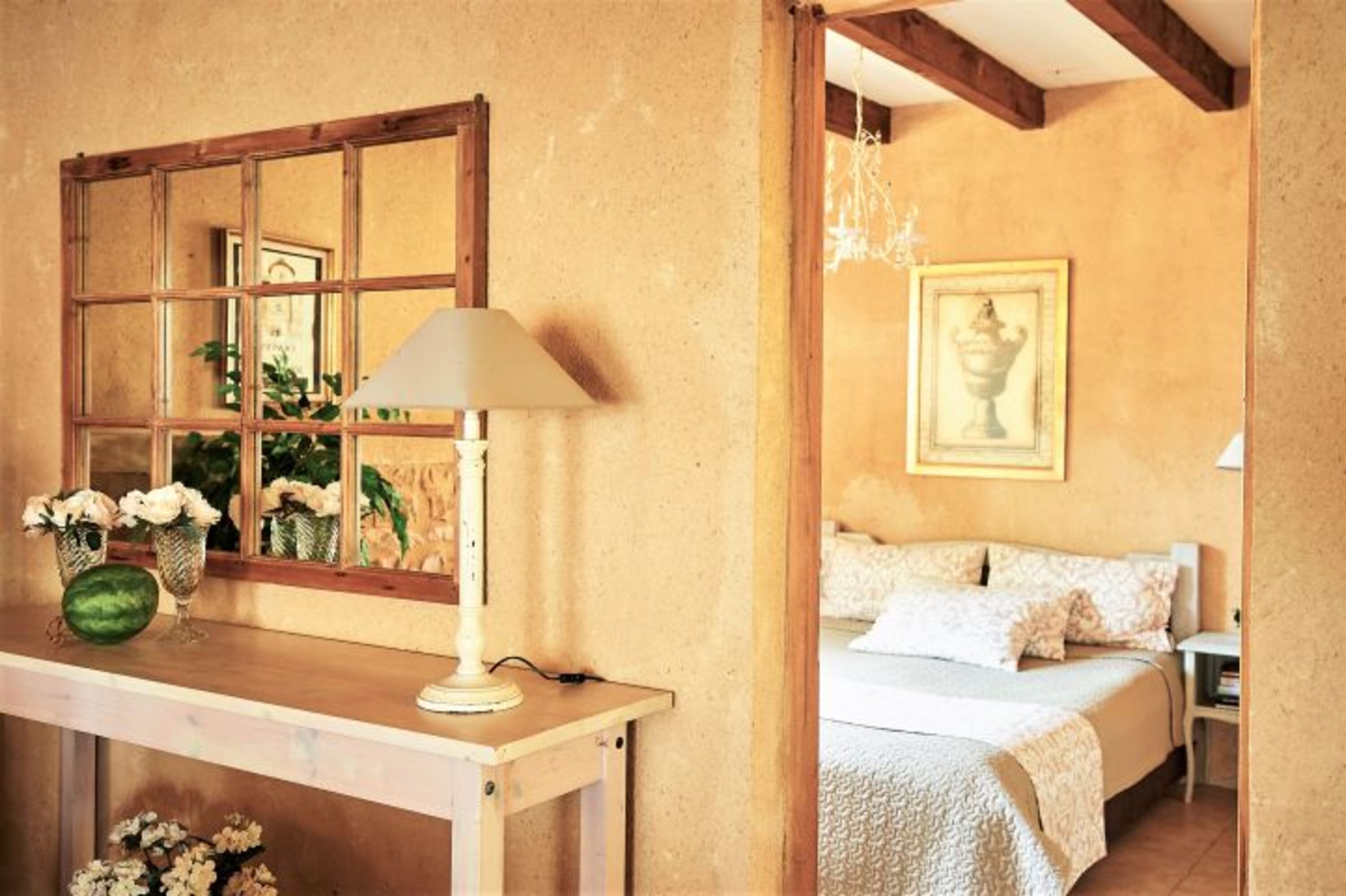 Wohnzimmer mit blik zum Bettzimmer no. 1