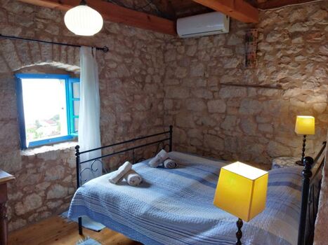 Villa Ivanka - Schlafzimmer mit der Klimaanlage