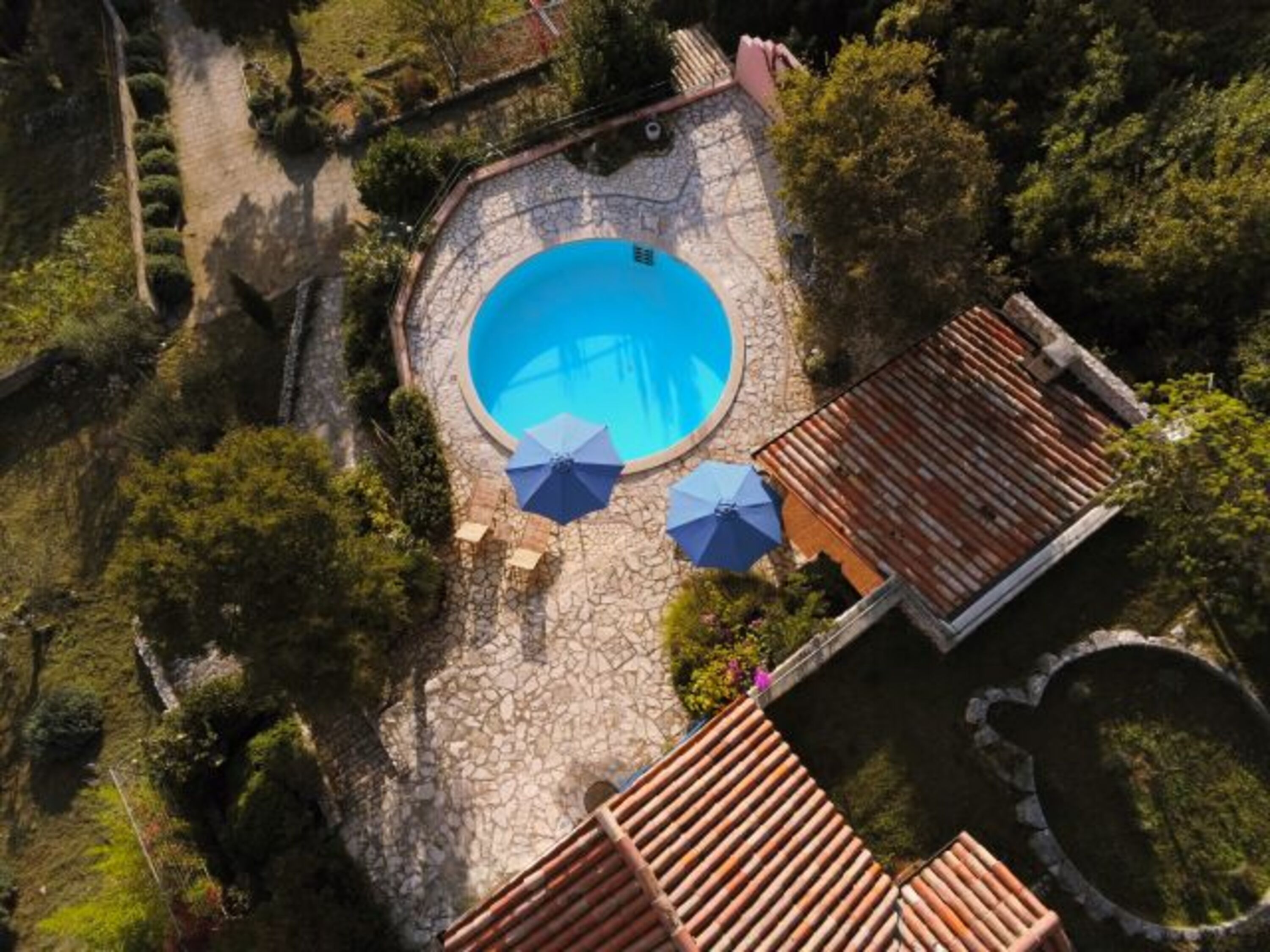 Villa Ivanka - Vogelperspektive Pool
