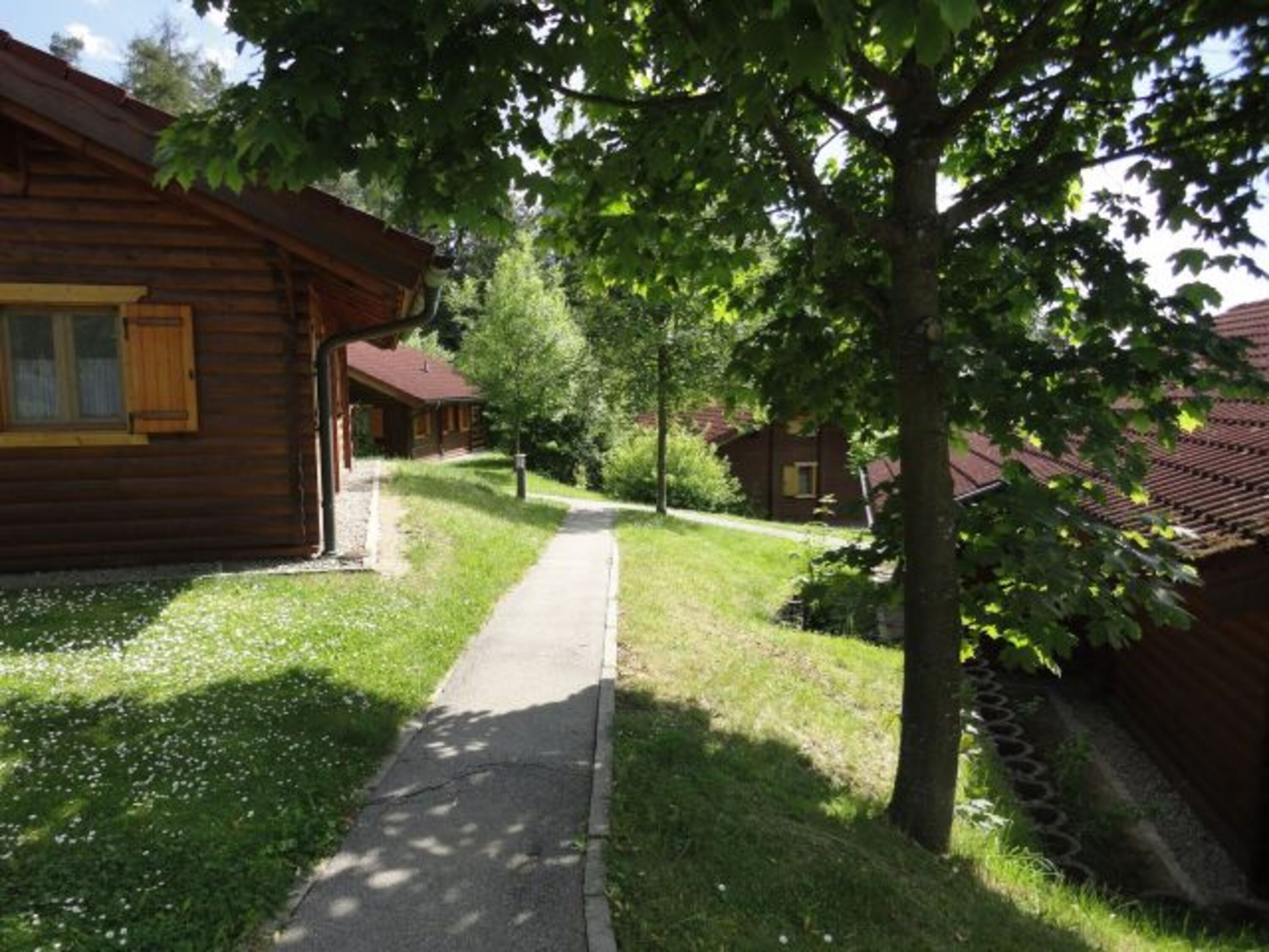 Häuser in der Parkmitte