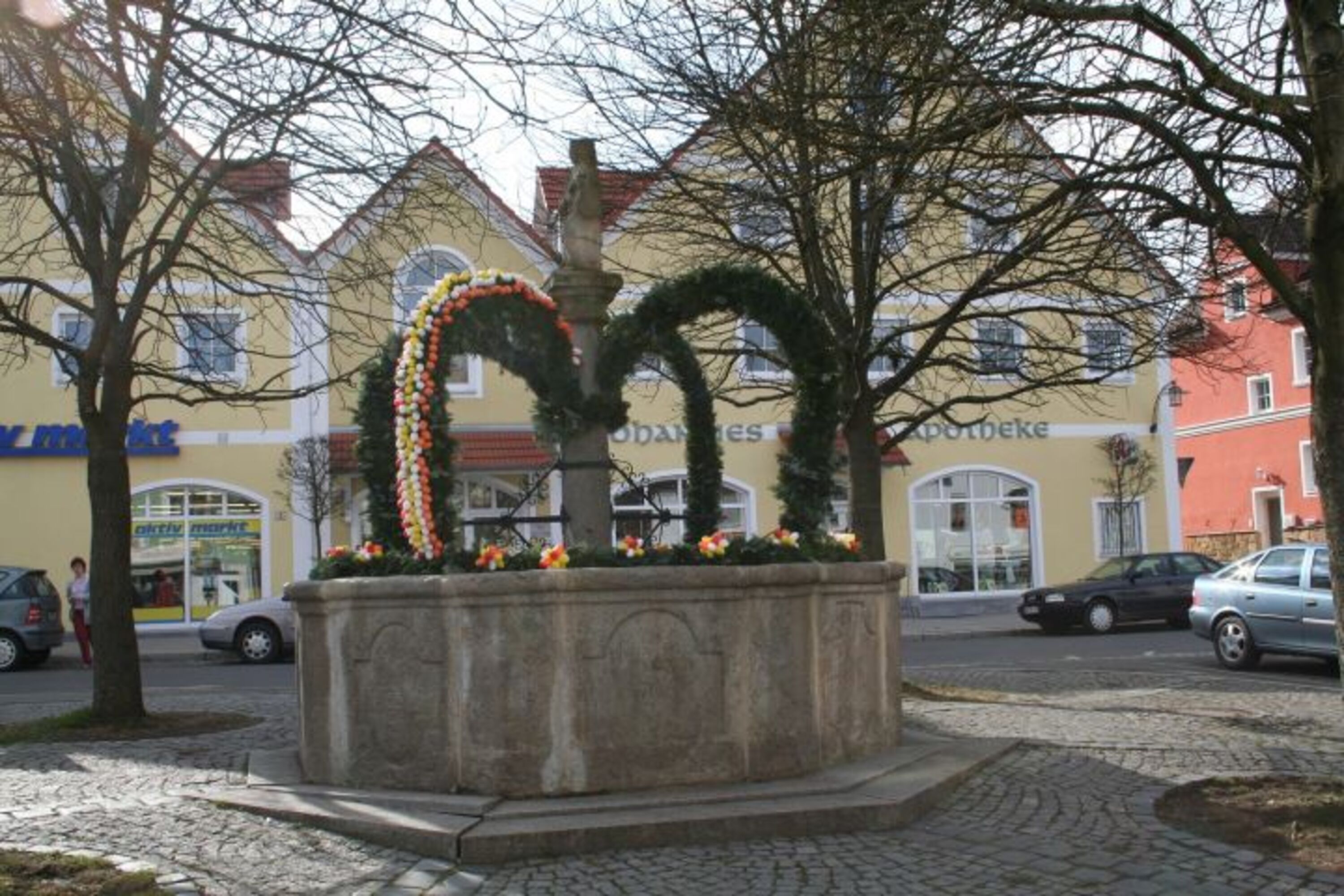 Marktplatz von Stamsried
