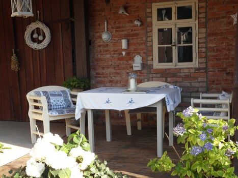 Überdachter Freisitz