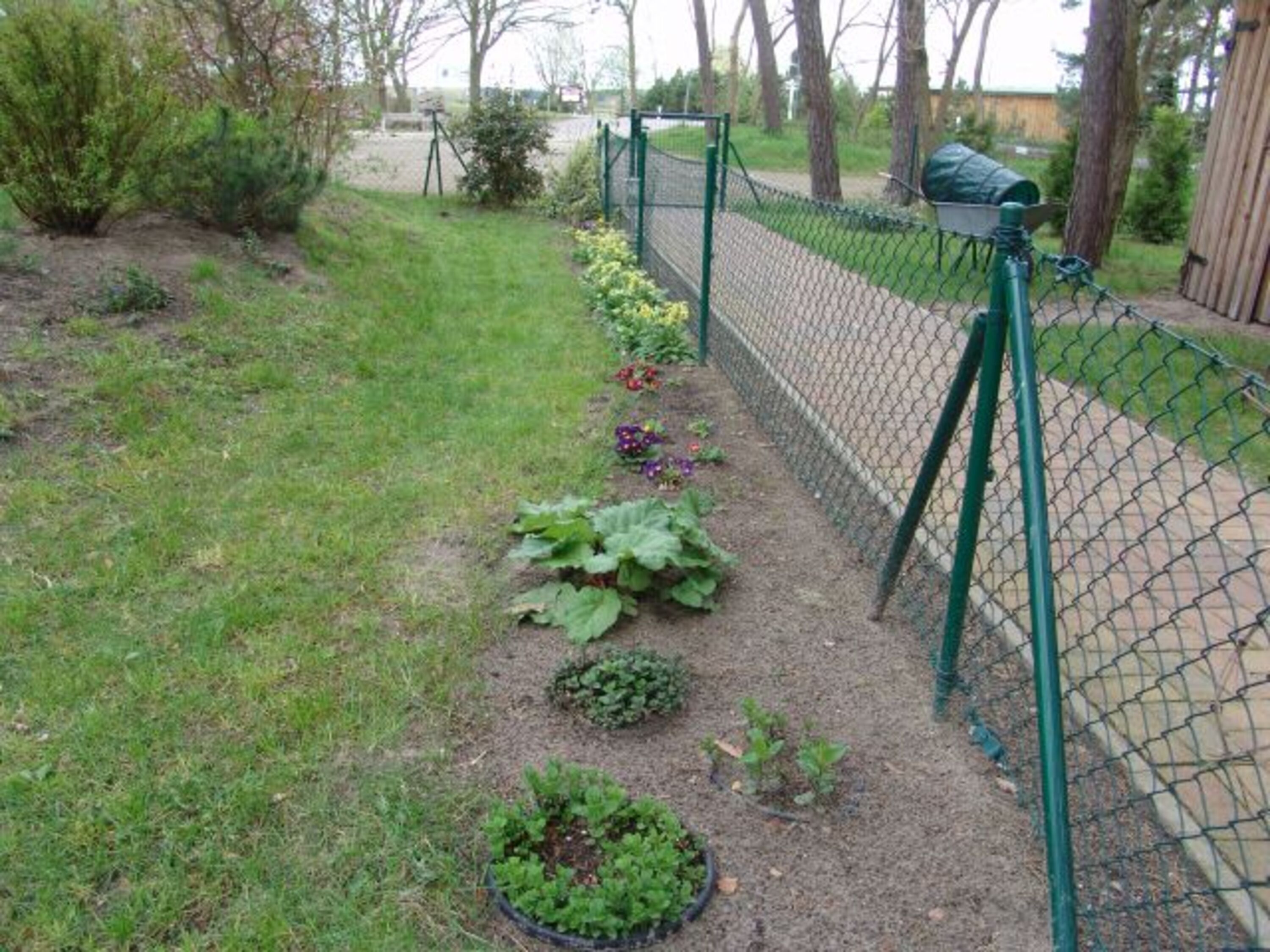 Weg zum Parkplatz
