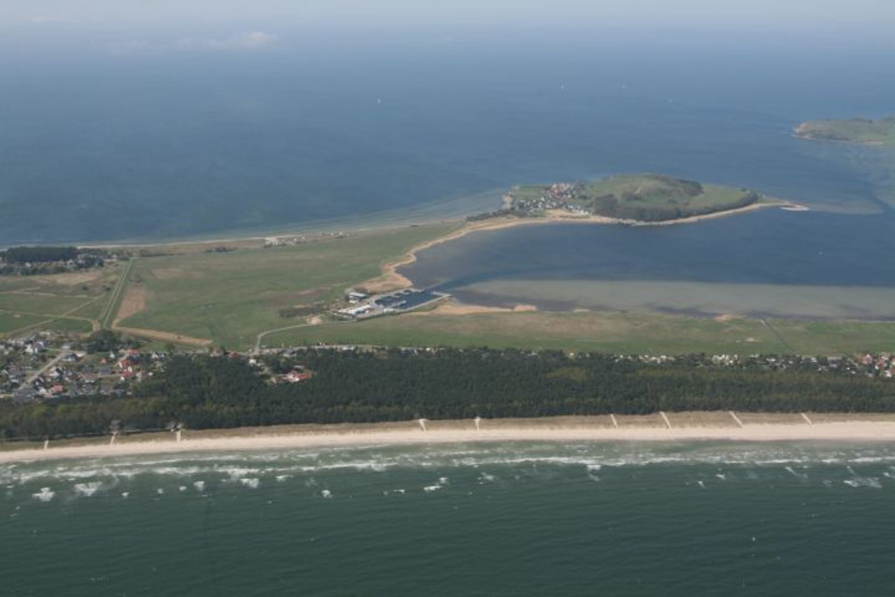 Blick auf die Dünenvilla