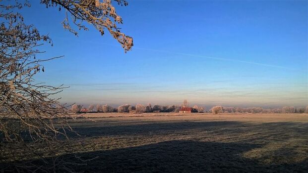 Winterstimmung am Haus