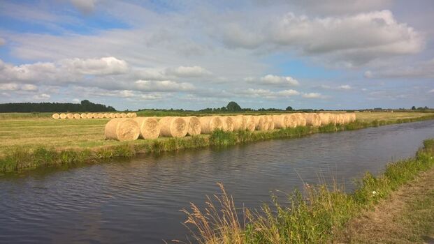 Kanalspatziergang im Spätsommer