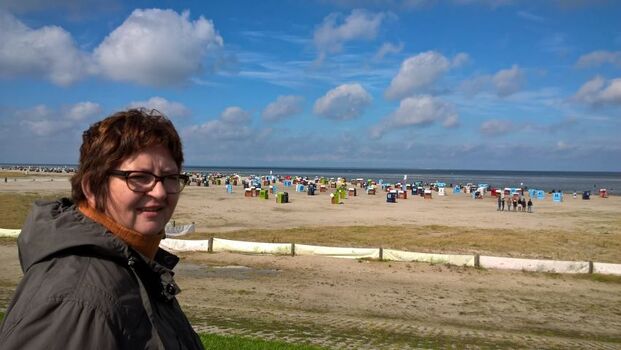Hundestrand an der Nordsee