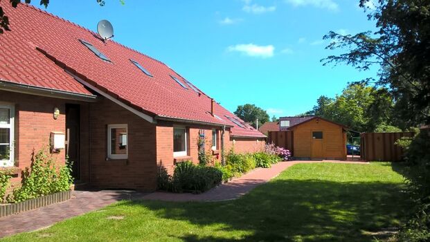 Fest eingezäuntes Grundstück 