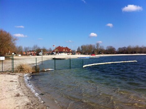 Hundestrand am Tannhäuser See