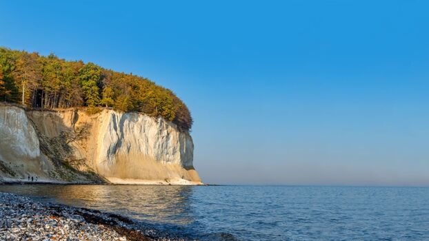 Herbst an der Kreideküste.