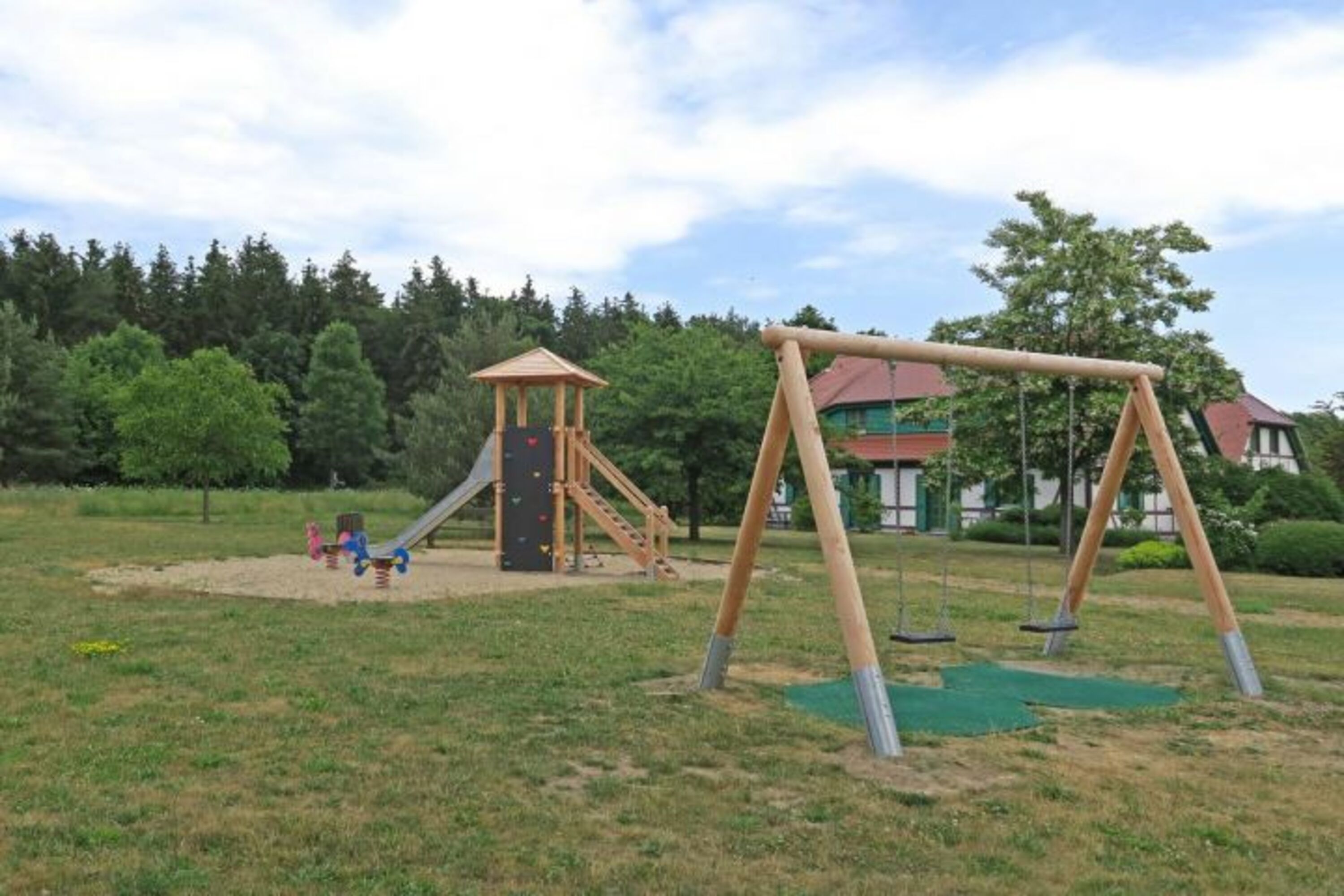 Einer der Spielplätze ...