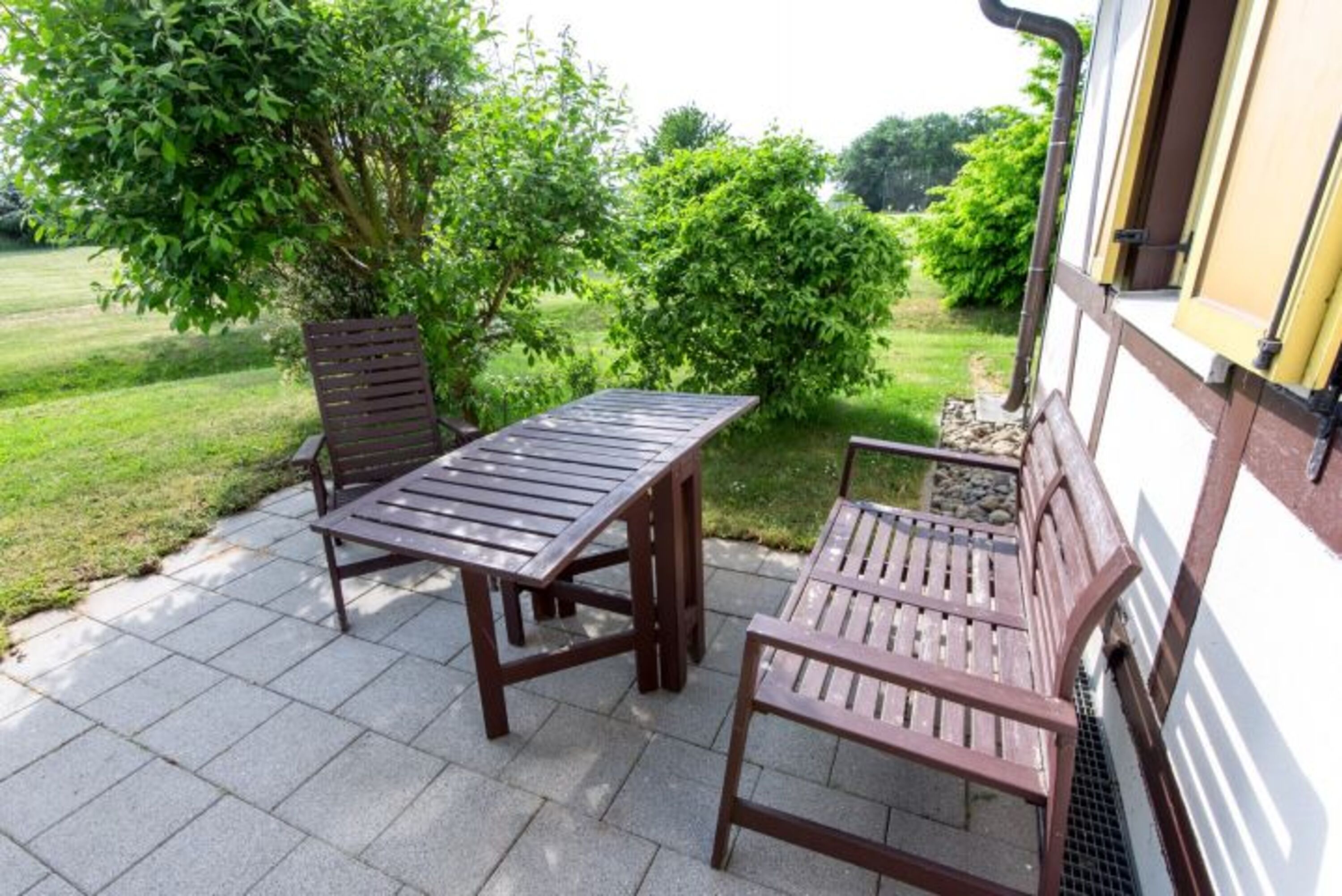 Die Terrasse.