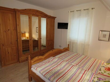 Schlafraum Doppelbett