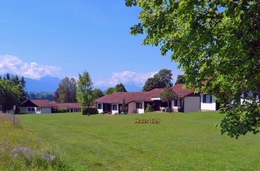 Ferienhaus ganz am Außenrand der Ferienanlage