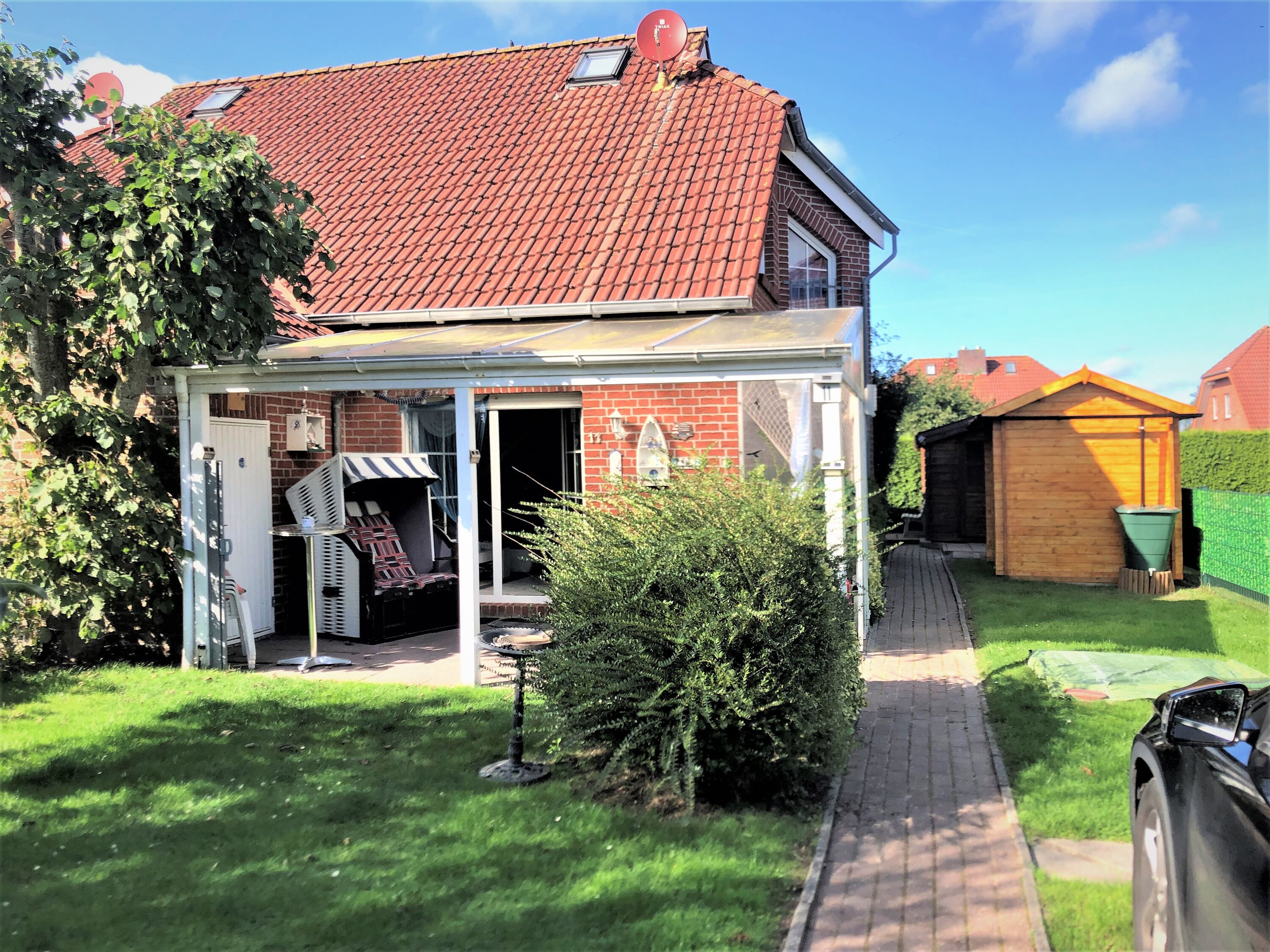 Haus-Vorderansicht