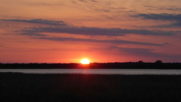 Sonnenuntergang in Kinnbackenhagen 