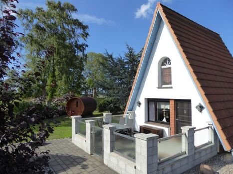 Finnhaus mit Außensauna