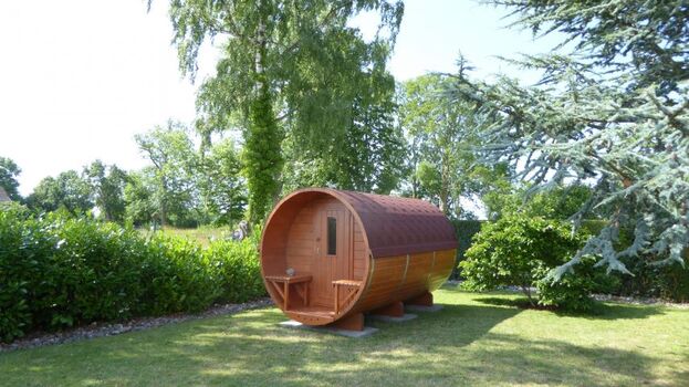 Faßsauna für 4 Personen