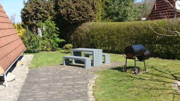 Grillplatz mit Smoker