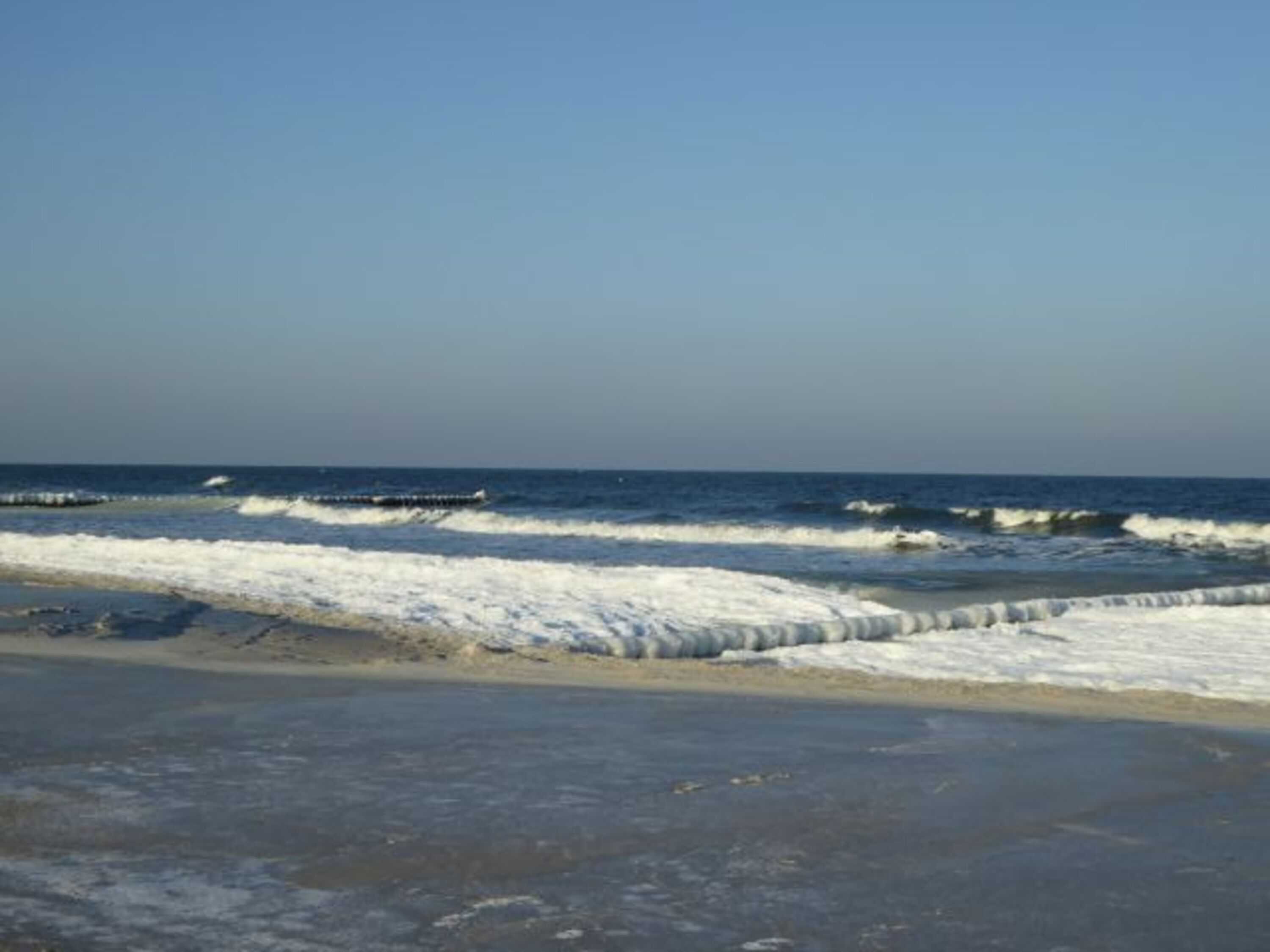Strand bei Prerow im Winter