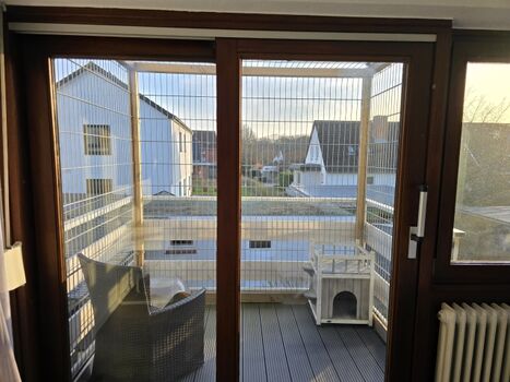 Katzensicherer Balkon