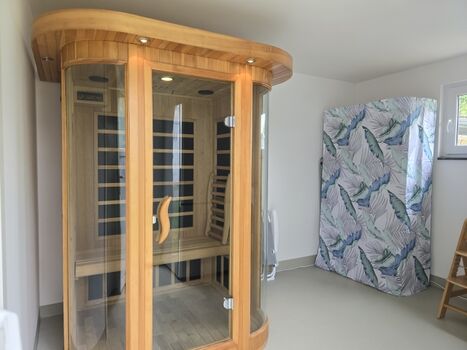 InfrarotSauna im Multifunktionsraum 