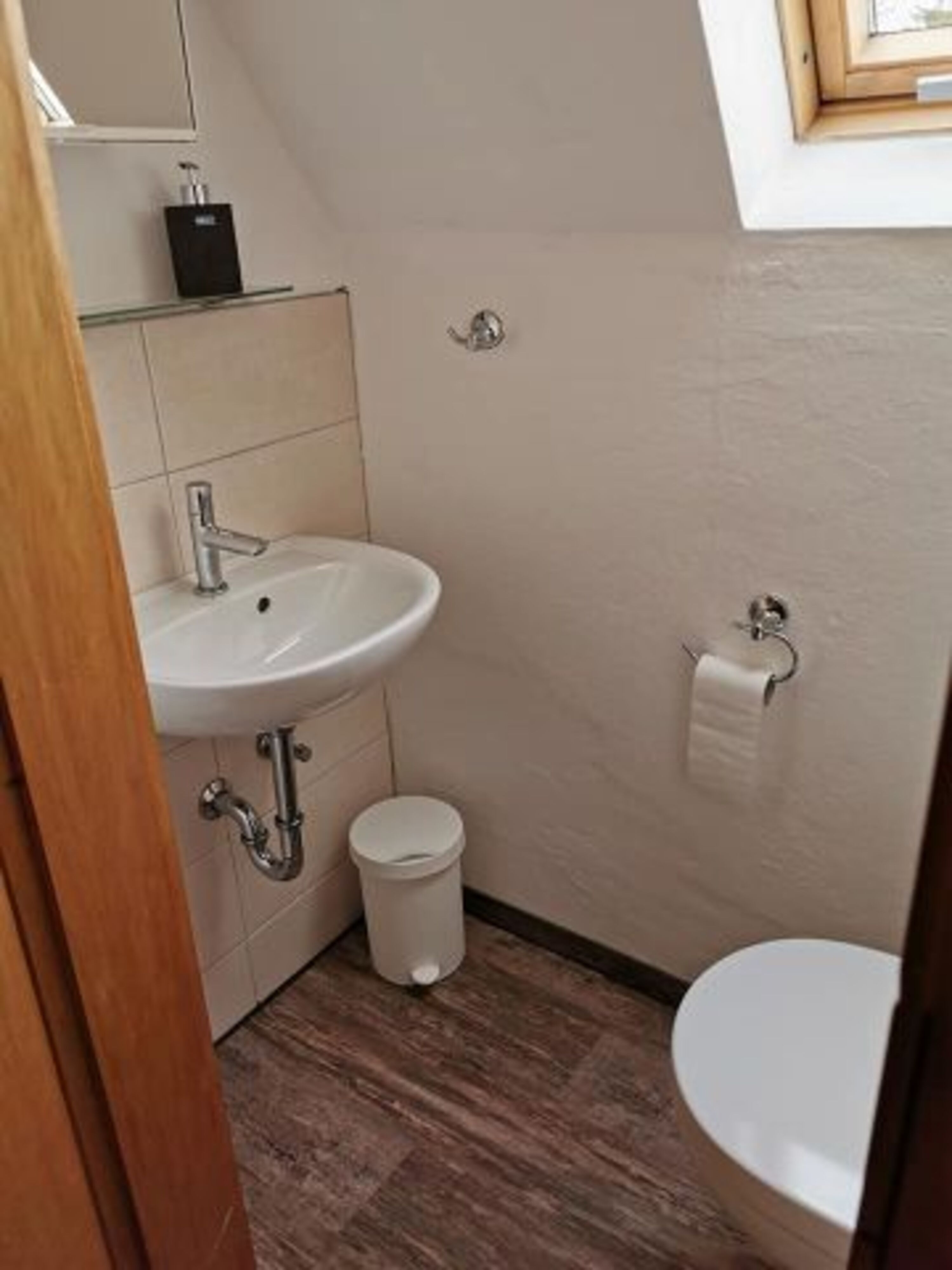 Blick ins WC