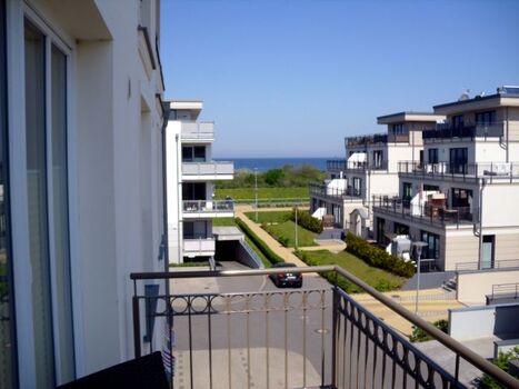 Frühstück auf dem Balkon