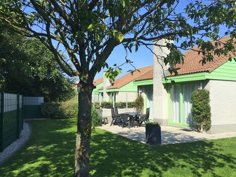 eingezäunter Gartenbereich