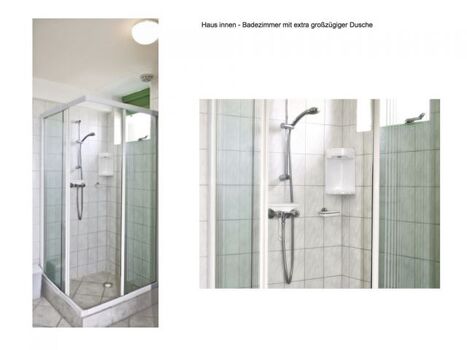 Bad mit extra großer Dusche